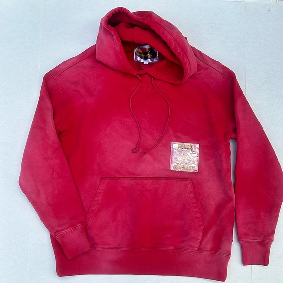 New GUESS AUTHENTIC Advisory Board Crystal Hoodie SZ XS - Picture 1 of 5